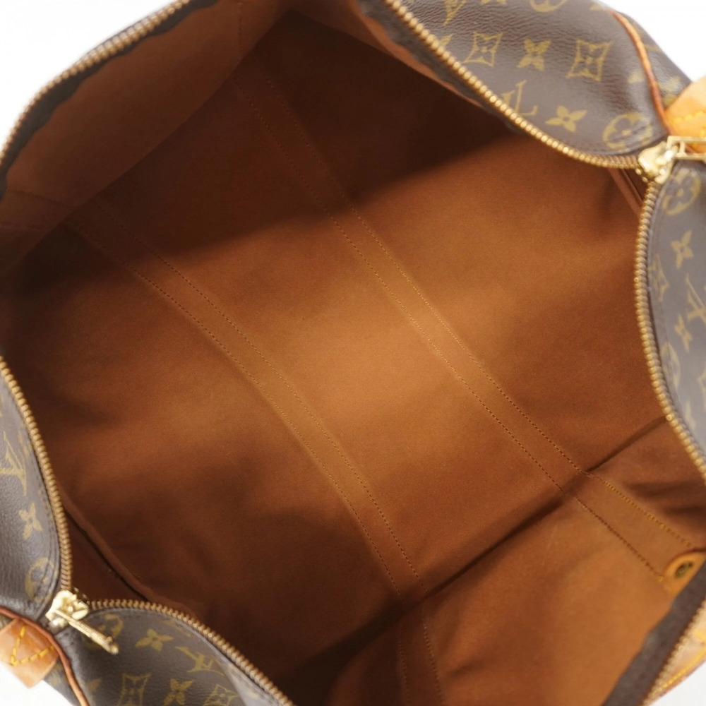 LOUIS VUITTON Brown Monogram Keepall 50 Boston Bag - Picture 4 of 13